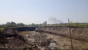 Atasi Kekeringan Lahan, Dinas KP Tan Bangun Tiga Embung Geomembran