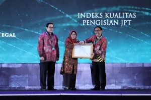 Pemkab Tegal Raih Dua Penghargaan Meritokrasi KASN, Bupati Umi : Komitmen Hadirkan Layanan Publik