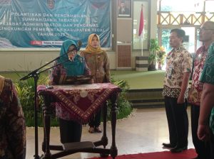 Jelang Purna Tugas, Bupati Umi Lantik 135 Pejabat