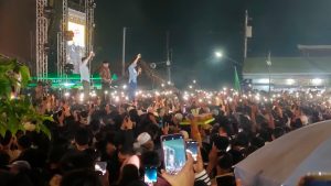 Ribuan Warga Kota Tegal Antusias Nonton Konser Indonesia Maju