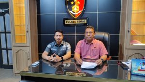 Satreskrim Polres Tegal Amankan Pelaku Begal Payudara