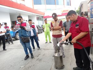 MyPertamina Motor Club Chapter Tegal Touring Bagi Takjil dan Periksa Takaran BBM di SPBU