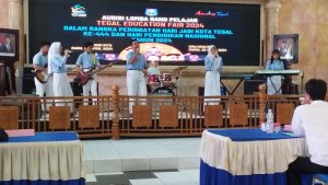 Lomba Band Pelajar Meriahkan Hari Jadi Kota Tegal dan Hardiknas