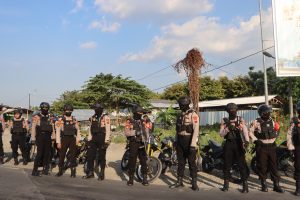 Polres Tegal Kota Siagakan Personel Pengamanan Tempat Ibadah Kenaikan Isa Almasih