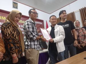 Pilkada Tegal, H Mu’min-Bima Daftar ke KPU Lewat Jalur Independen