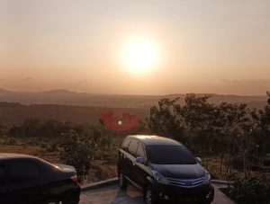 Indahnya Sunset di Teras Wisnu Pemalang, Tak Kalah Dengan Bali