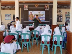 Babinsa Sosialisasi Bahaya Narkoba dan Pernikahan Dini