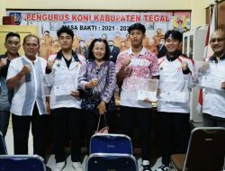 4 Atlet Kabupaten Tegal Mewakili Jateng di PON XX1 Aceh-Sumut, KONI Berikan Bantuan Uang Saku