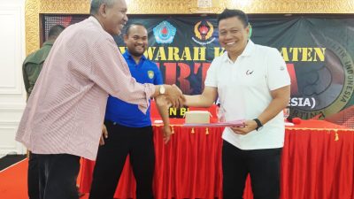 Zaenal Muttaqin Terpilih Secara Aklamasi Sebagai Ketua Pertina Brebes