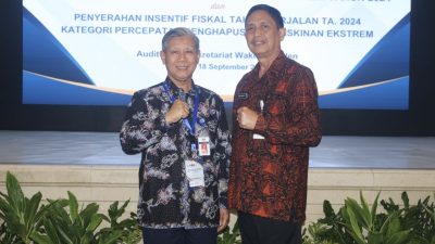 Turunkan Kemiskinan Ekstrem, Pemkot Tegal Terima Insentif Fiskal 6,4 M