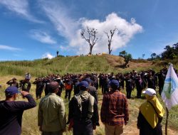 Pegiat Jaga Rimba Indonesia Dilantik di Hutan Lindung Gunung Slamet Brebes