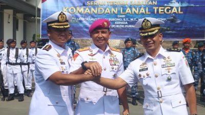 Letkol (P) Rizki Purnama Putra Jabat Komandan Lanal Tegal