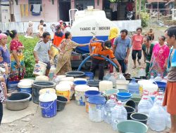 Krisis Air Masih Landa Ratusan Warga Taraban, BPBD Droping 15.000 Liter Air Bersih