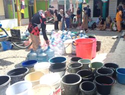 Krisis Air di 17 Desa, BPBD Brebes Salurkan 354.000 Liter Air Bersih