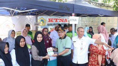 Gerakan Pasar Murah di Brebes Gelontorkan 200 Paket Sembako