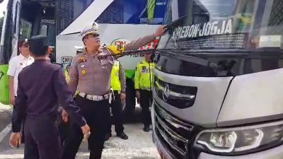 Sopir Bus di Terminal Tegal Dibuat Terkejut
