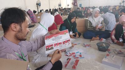 KPU Pemalang Mulai Sortir Lipat Surat Suara
