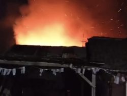 Memasak Air Ditinggal ke Warung, Rumah Warga Ludes Kebakaran