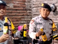 Polsek Paguyangan Sita Miras Ilegal, Penjual Diberi Peringatan