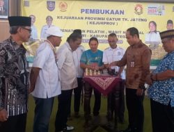 367 Atlet Berlaga di Kejurprov Catur Jateng 2024