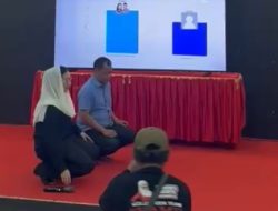 Hitung Cepat Unggul Sementara, Mitha-Wurja Sujud Syukur