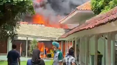Gudang RS Dera As-Syifa Banjarharjo Brebes Kebakaran