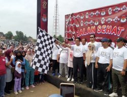 Ribuan Warga Ikuti Jalan Sehat KPU, Pj Bupati Ajak Sukseskan Pilkada Serentak 2024