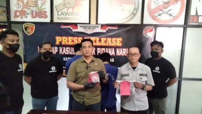 Dua Pengedar Diringkus, Kemas Sabu Dalam Batu Buatan