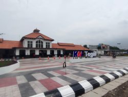 Beautifikasi Stasiun Tegal Hampir Rampung