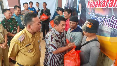 ABK Terdampak Kapal Kebakaran Terima Bantuan