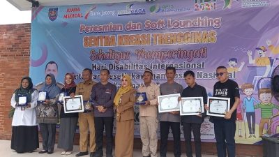 Sentra Kreasi Trengginas Diresmikan, Dukung Penyandang Disabilitas Berwirausaha