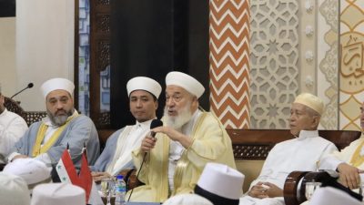 Kunjungi Tazakka, Syaikh Rajab Ajak Santri dengan Prinsip Wasathiyah