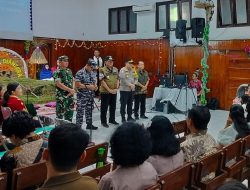 Forkopimda Tegal Pantau Langsung Perayaan Natal