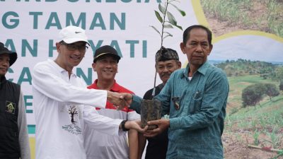 Pulihkan 13,3 Hektar Lahan Kritis di Waduk Cacaban, Pemkab Tegal Luncurkan Taman Kehati