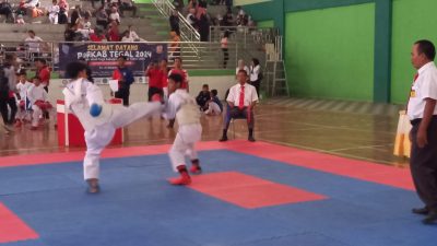Kejurda Pelajar Kabupaten Tegal 2024 Diikuti 657 Karateka