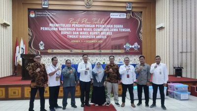 Hasil Rekapitulasi Suara KPU Brebes, Mitha-Wurja Menang 59,60 Persen