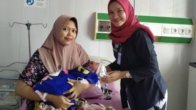 Bayi Perempuan Ini Lahir Tepat di Hari Jadi Brebes 347, Begini Cerita Sang Ibu