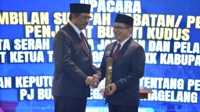 Masa Jabatan Pj Bupati Tegal Agustyarsyah Diperpanjang