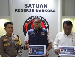Satresnarkoba Tangkap Tiga Pengedar Narkotika