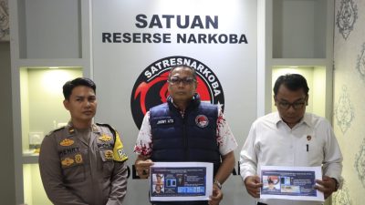 Satresnarkoba Tangkap Tiga Pengedar Narkotika