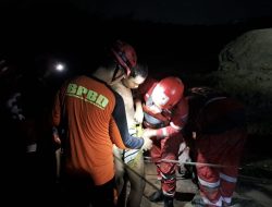 Asyik Mancing, Empat Pemuda Terjebak di Sungai Gung, Evakuasi Berlangsung Empat Jam