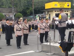 Kapolres Tegal Pimpin Sertijab Kasat dan Kasi, Ini Dia Pejabat yang Dimutasi