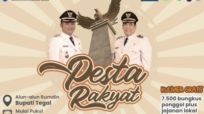 Tasyakuran Pelantikan Bupati-Wakil Bupati Tegal, Pemkab Tegal Gelar Pesta Rakyat