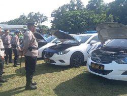 Polres Kerahkan 323 Unit Kendaraan Untuk OKC 2025