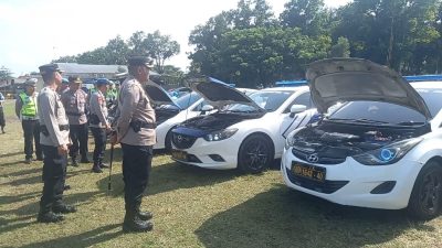 Polres Kerahkan 323 Unit Kendaraan Untuk OKC 2025