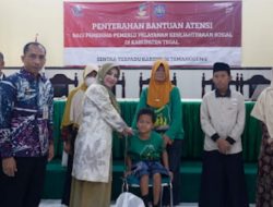 139 Pemerlu Pelayanan Kesejahteraan Sosial Terima Bantuan Atensi Kemensos RI