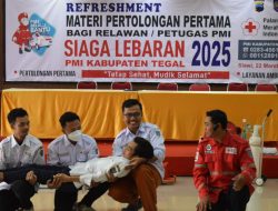 Siaga Lebaran, Relawan PMI Dibekali Keterampilan Pertolongan Pertama