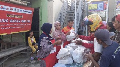 Warteg Gratis Alfamart Bantu Pelaku Usaha Kecil dan Kaum Duafa