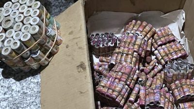 Ratusan Petasan Siap Edar Disita