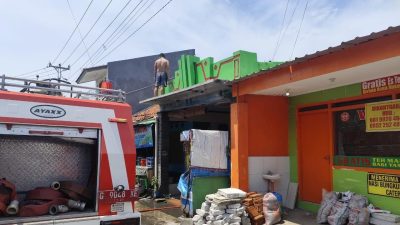 Sebuah Rumah Terbakar Gegara Anak-anak Bermain Petasan
